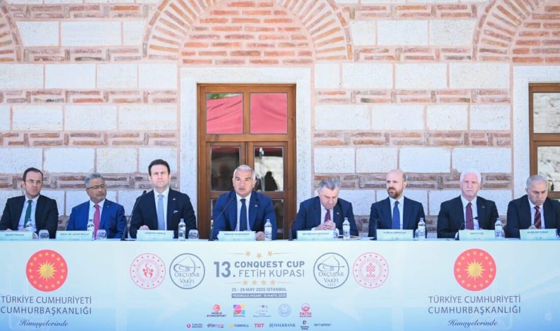 Okçular Vakfı tarafından İstanbul’un Fethi’nin 572’nci yıl dönümünde düzenlenecek 13.
