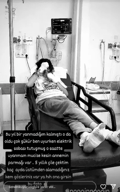 Eski Türkiye Güzeli ölümden döndü! Hastane odasından korkutan paylaşım
