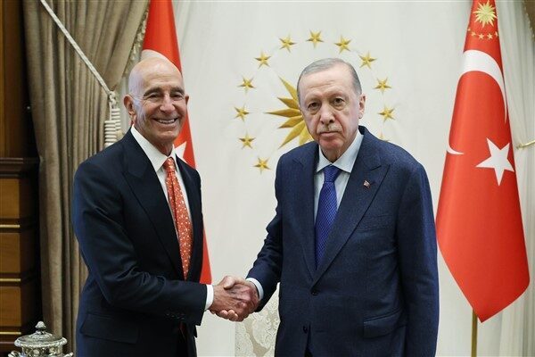 Cumhurbaşkanı Recep Tayyip Erdoğan, ABD Büyükelçisi Thomas Joseph Barrack Jr’ı