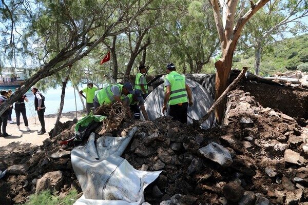 Bodrum Kaymakamlığı koordinasyonunda; Muğla Valiliği Çevre, Şehircilik ve İklim Değişikliği