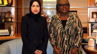 Katar Devleti'nin BM Daimi Temsilcisi Şeyha Alya Ahmed bin Saif