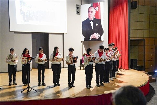 Aliağa Heydar Aliyev Mesleki ve Teknik Anadolu Lisesi'nde düzenlenen programa