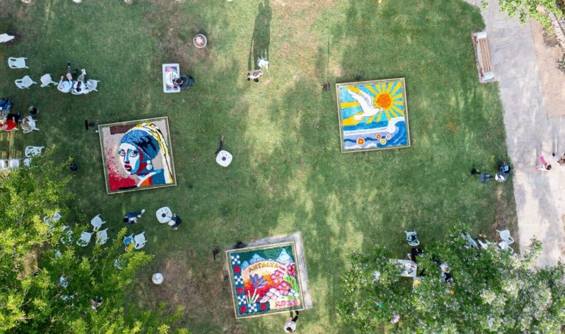Muratpaşa Belediyesi, Ziya Gökalp Kent Parkı'nda Sicilya'nın çiçek festivali ve