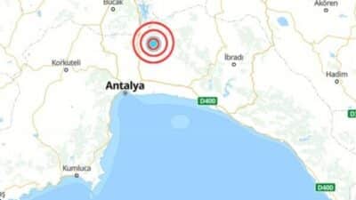 Boğaziçi Üniversitesi Kandilli Rasathanesi ve Deprem Araştırma Enstitüsü'nden alınan verilere