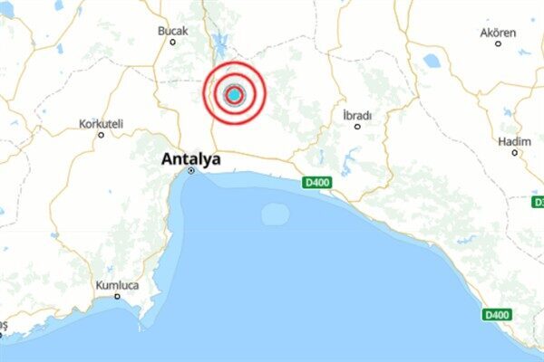 Boğaziçi Üniversitesi Kandilli Rasathanesi ve Deprem Araştırma Enstitüsü'nden alınan verilere