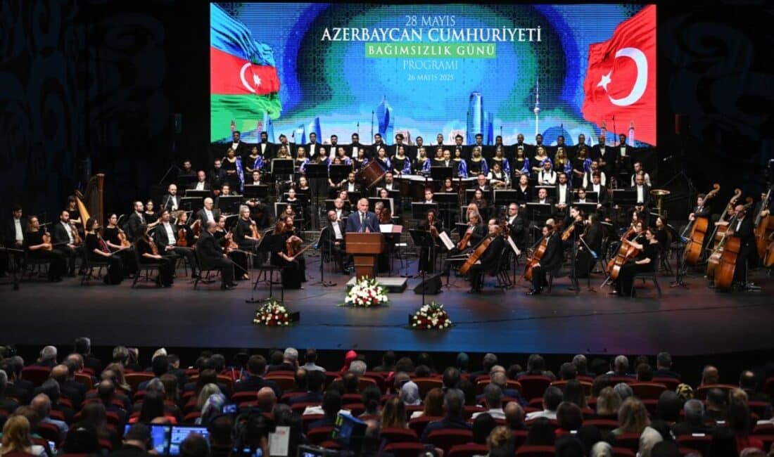 Cumhurbaşkanlığı Beştepe Millet Kongre ve Kültür Merkezi’nde düzenlenen programda, Azerbaycan