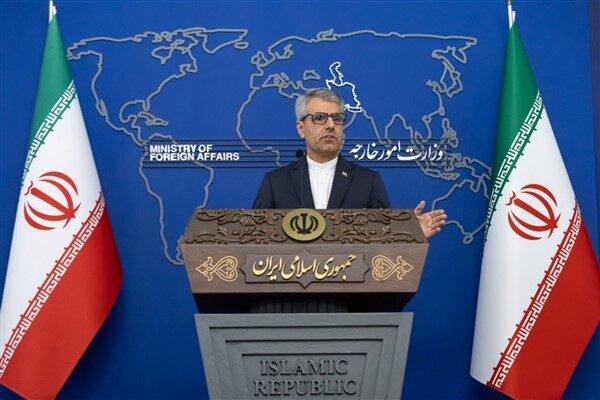 İran Dışişleri Bakanlığı Sözcüsü Baghaei, Fransa'yı eleştirerek yapıcı olmayan tutumuyla