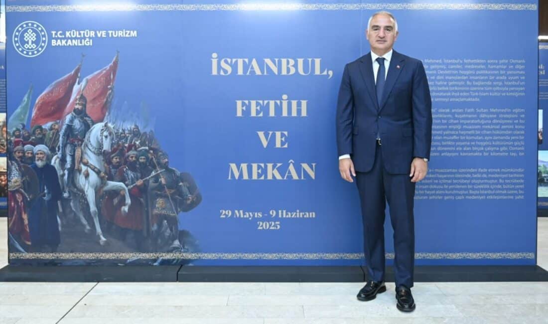 Kültür ve Turizm Bakanı Mehmet Nuri Ersoy, Fatih Sultan Mehmet’in