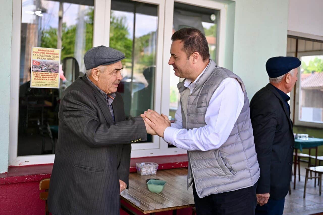 Balıkesir Büyükşehir Belediye Başkanı Ahmet Akın, güne Kepsut Hotaşlar Mahallesi