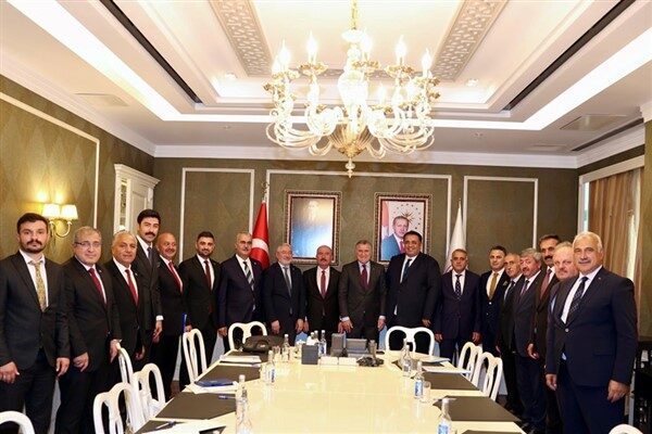 Ziyaretlerde Başkan Aşgın’a, Çorum Valisi Ali Çalgan, AK Parti Çorum