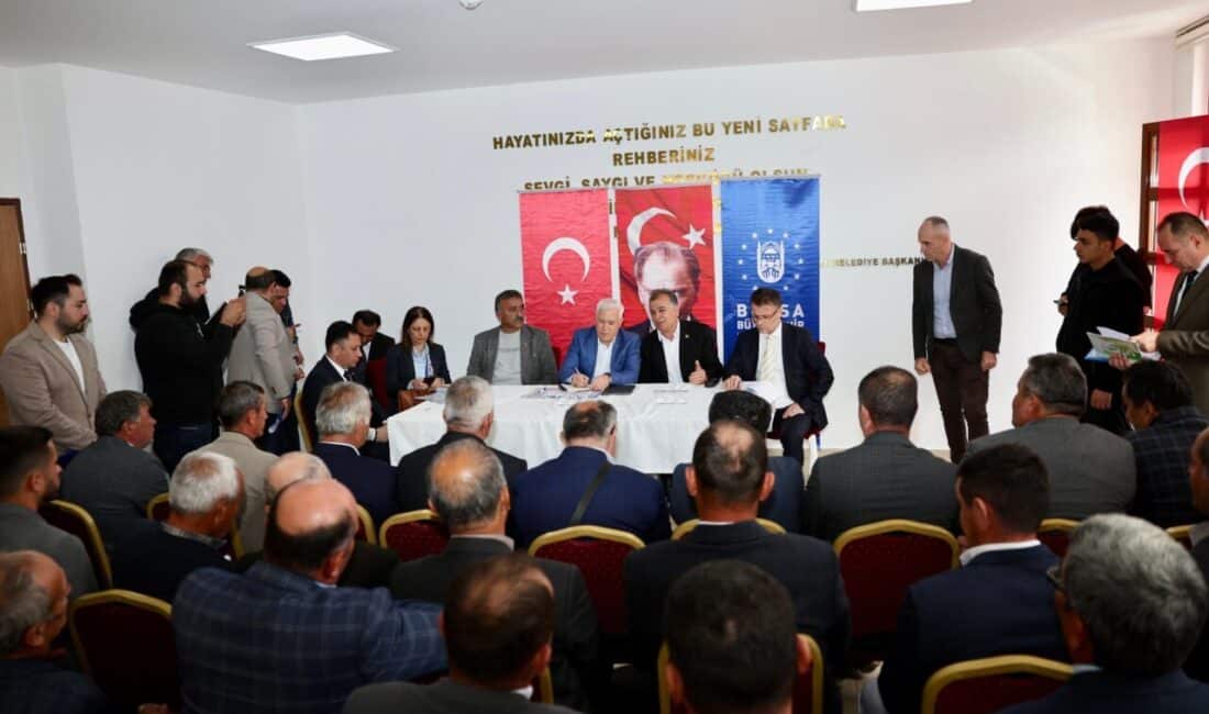 Bursa Büyükşehir Belediye Başkanı Mustafa Bozbey, vatandaşların talep ve önerilerini