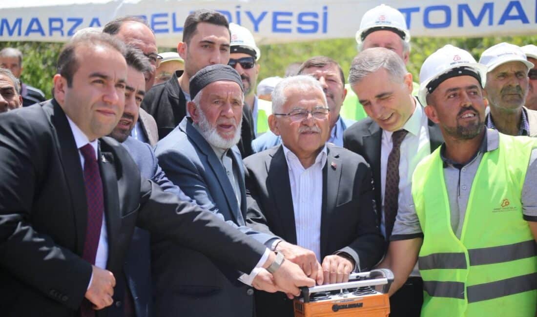 Tomarza ilçesinde Türkiye Diyanet Vakfı ile Yavuz Selim Salihler Camii