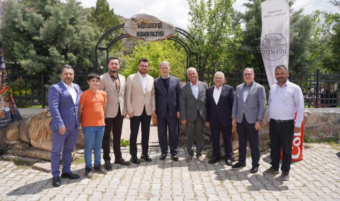 Büyükşehir Belediye Başkanı Dr. Memduh Büyükkılıç, Erciyes'in eteklerindeki Hürmetçi'yi turizmde