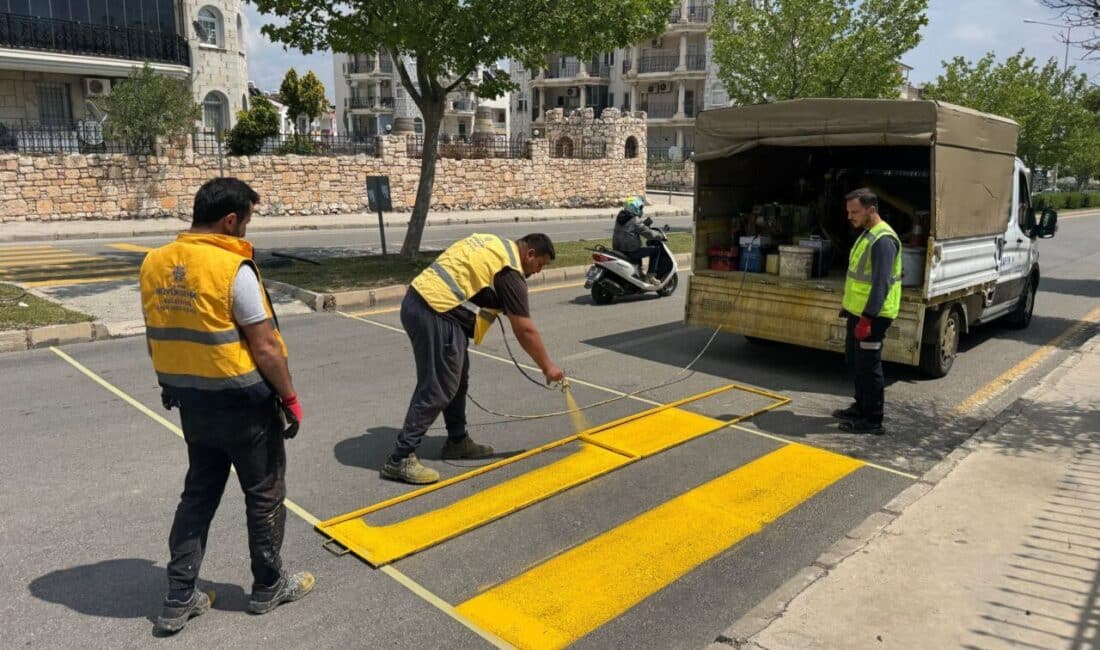 Aydın Büyükşehir Belediyesi ekipleri Didim ilçesinde peyzaj çalışmalarına devam ediyor.