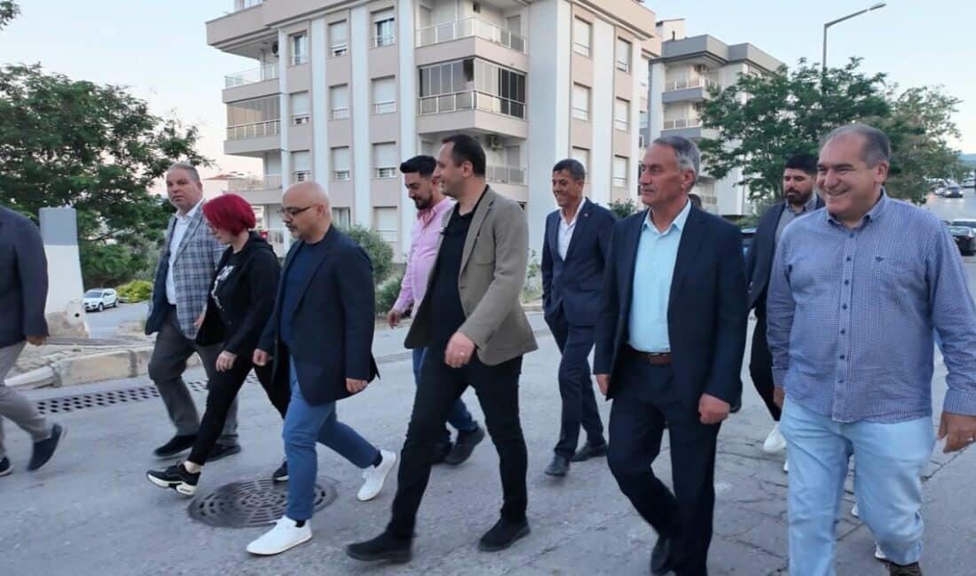 Günün ilk saatlerinde mesaisine İzyuva’da başlayan Eşki, Erzene Mahallesi Muhtarı