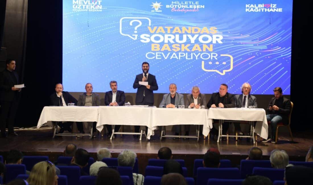 AK Parti Yerel Yönetimler Başkanlığı tarafından Türkiye genelinde başlatılan “Vatandaş