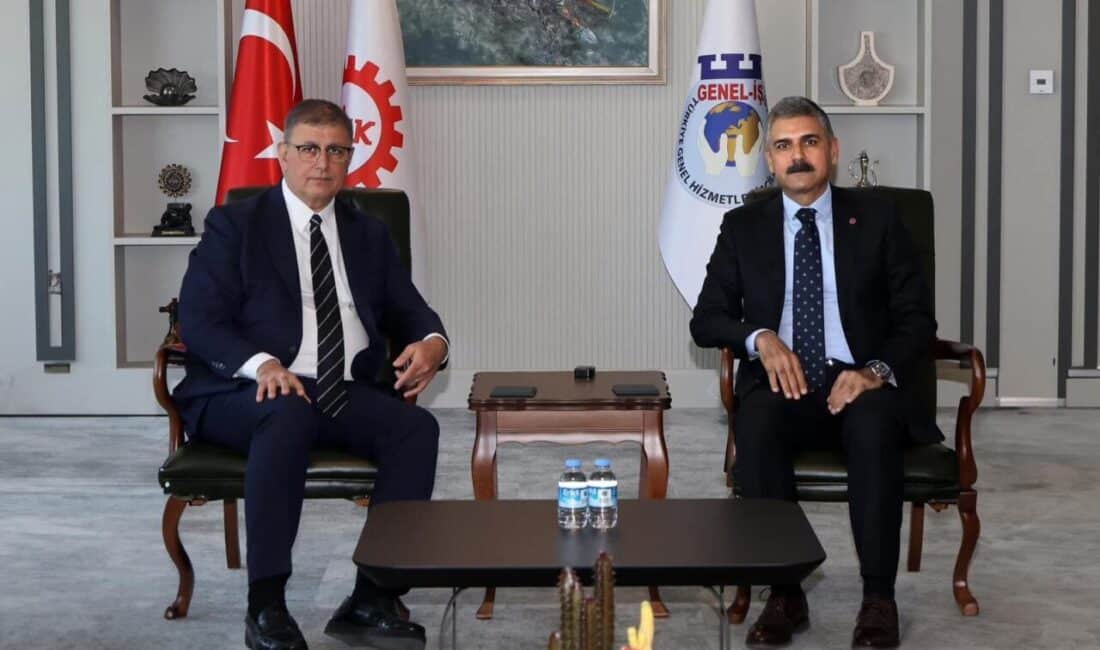 İzmir Büyükşehir Belediye Başkanı Dr. Cemil Tugay, Ankara’da Türk-İş’e bağlı