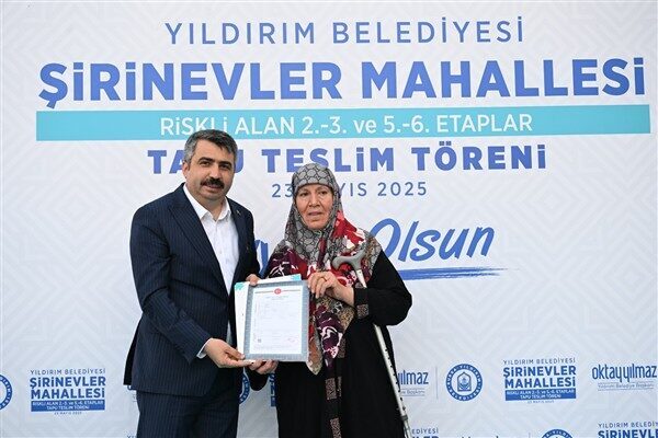 Yıldırım Belediyesi, ilçede uzun yıllardır çözülemeyen imar sorunlarını tek tek
