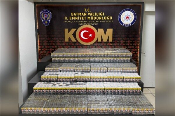 Batman Emniyet Müdürlüğü ekipleri, araç ve tırda yaptıkları kontrollerde 5