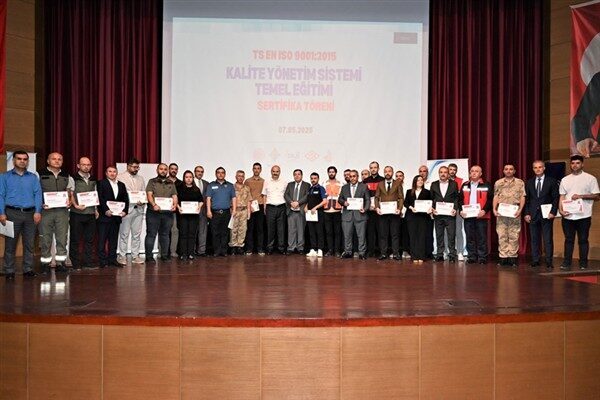 Batman Valiliği ve Dicle Kalkınma Ajansı işbirliğiyle gerçekleştirilen "ISO 9001:2015