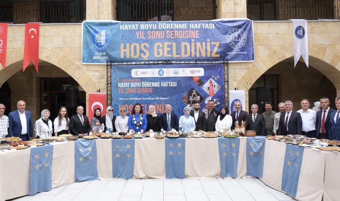 Dördüncüsü düzenlenen etkinlikte, Çorum’un coğrafi işaretli geleneksel lezzetleri tanıtıldı. Programa