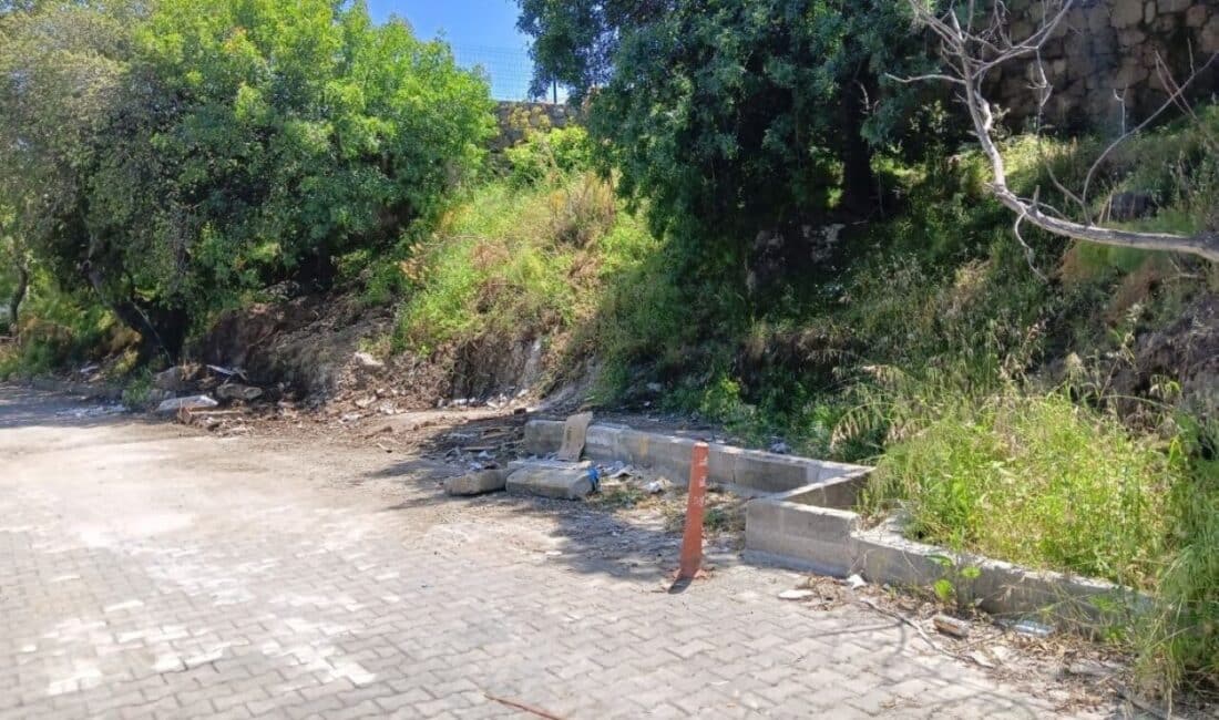 Gölköy Mahallesinde devriye görevi yapan zabıta ekipleri, Bülent Ecevit Caddesi