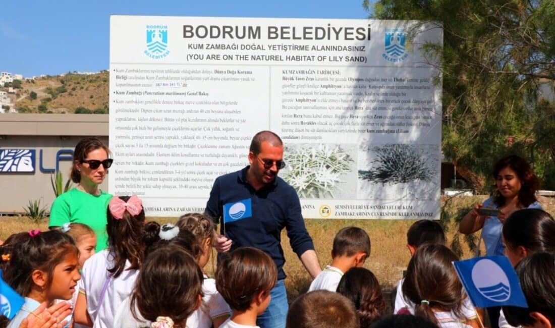 Bodrum Belediyesi Destek Hizmetleri Müdürlüğü tarafından, çevreyi korumak ve doğal