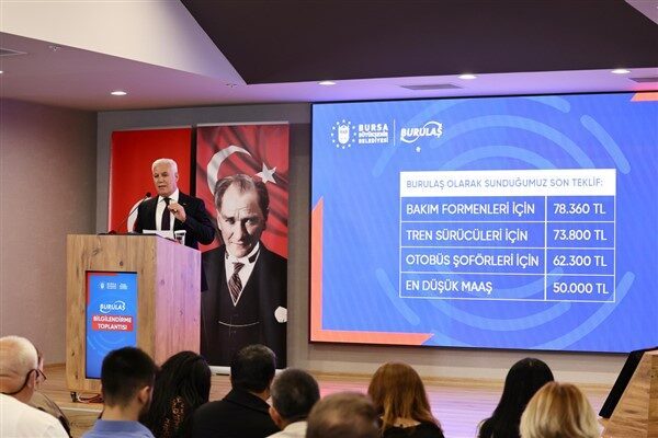 Başkan Bozbey, çalışanların yaşam koşullarını iyileştirmek için greve dair şeffaf