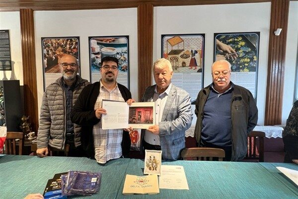 Romanya Demokrat Türk Birliği Derneği Başkanı Fedbi Osman ve heyeti,