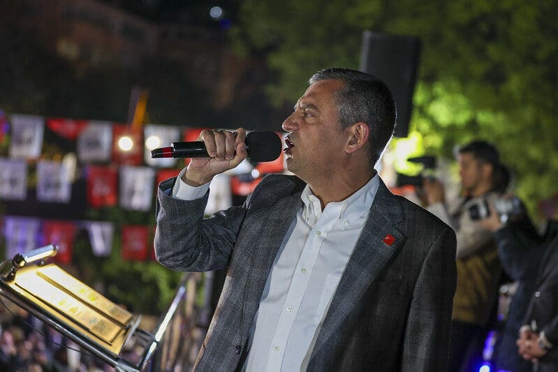 CHP Genel Başkanı Özgür Özel, İstanbul Silivri Atatürk Meydanı’nda düzenlenen ‘Millet