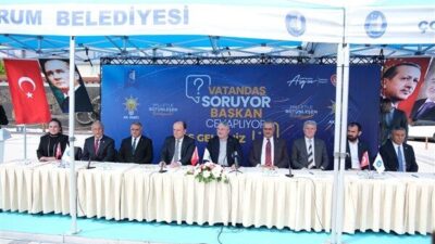 Çorum Belediyesi'nin düzenlediği programa AK Parti Genel Merkez Yerel Yönetimler