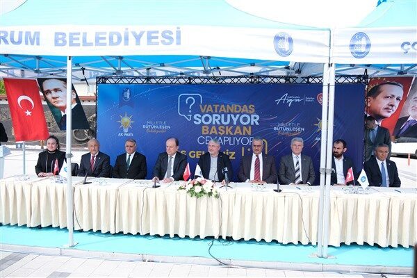 Çorum Belediyesi'nin düzenlediği programa AK Parti Genel Merkez Yerel Yönetimler