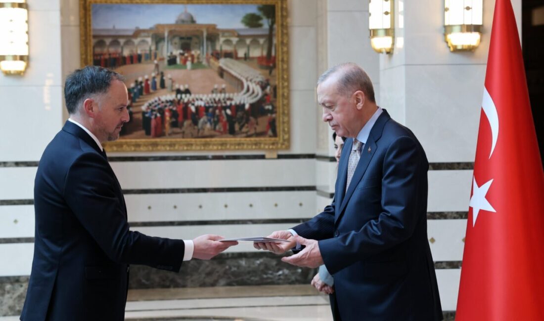 Cumhurbaşkanı Recep Tayyip Erdoğan, Gürcistan Büyükelçisi Archil Kalandia ve diğer