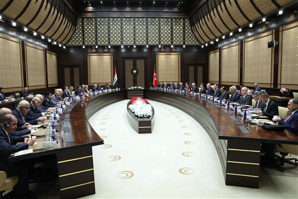 Erdoğan'ın Irak Başbakanı Sudani ile gerçekleştirdiği ikili ve heyetler arası