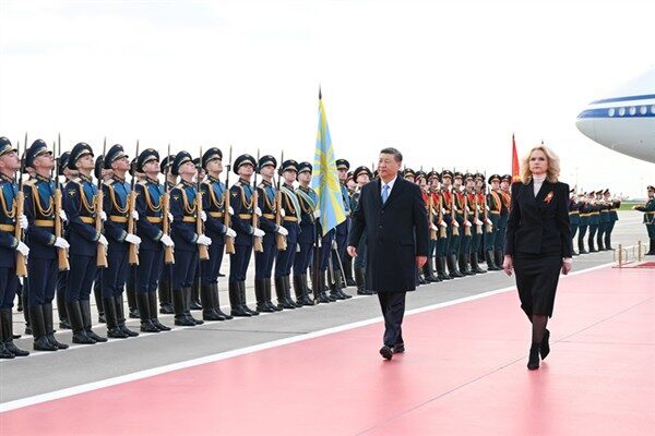 Çin Cumhurbaşkanı Xi Jinping, Rusya'nın Moskova kentine resmi ziyaret gerçekleştirdi.