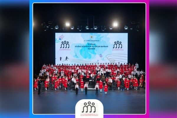 Cumhurbaşkanlığı Çocuk Orkestrası ve Korosu’nun 23 Nisan coşkusu, Muud’da müzikseverlerle