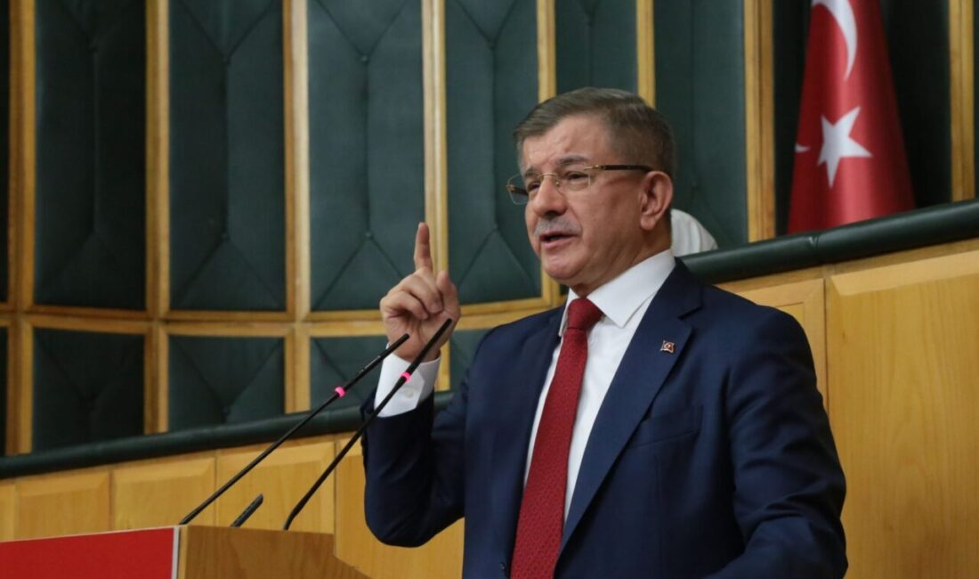 Gelecek Partisi lideri Ahmet Davutoğlu, İsrail'in saldırganlığını kınayarak Türkiye'nin caydırıcı