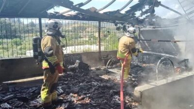 İtfaiye ekipleri hızlı müdahale ederek yangını kontrol altına aldı, vatandaşların
