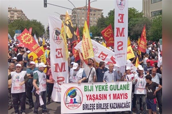 Diyarbakır'ın Yenişehir ilçesinde 1 Mayıs Emek ve Dayanışma Günü etkinlikleri