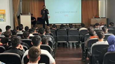 TÜBİTAK Bilim Söyleşileri kapsamında Gümüşhane Fatih Anadolu İmam Hatip Lisesi’nde