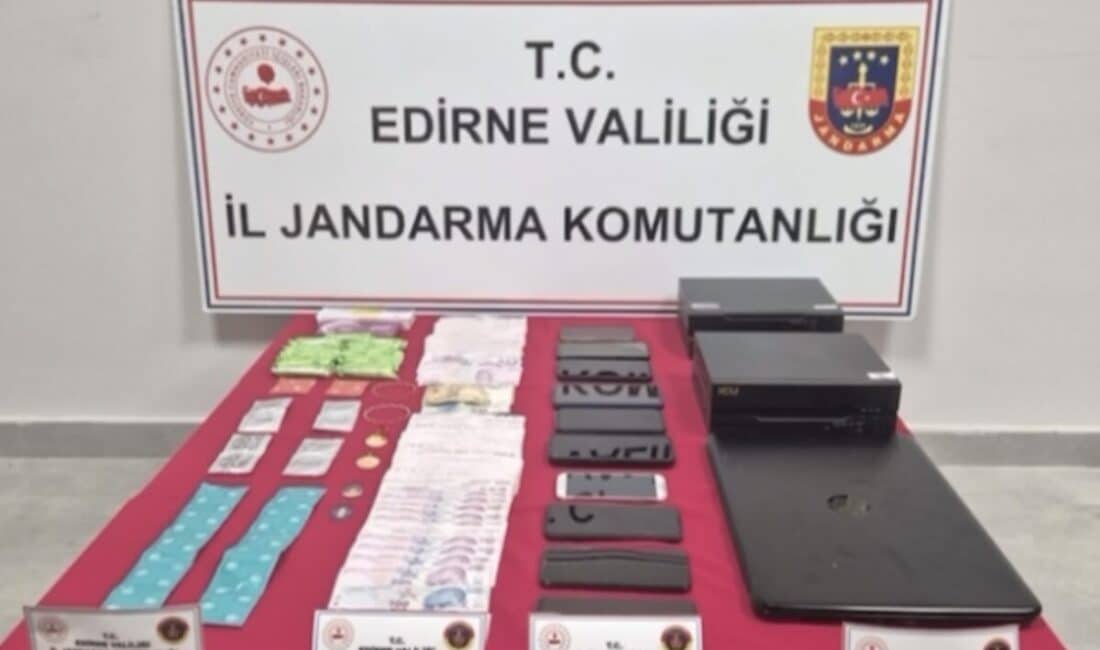 Edirne Valiliği tarafından yapılan açıklamaya göre, operasyonda suç işlemek amacıyla