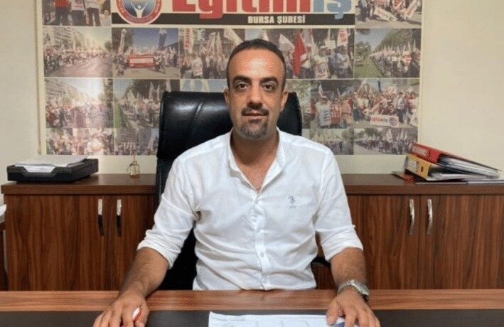 Eğitim-İş Bursa Şube Başkanı Özkan Rona, emekliler ve ailelerin ekonomik