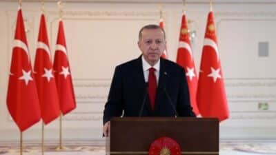 Cumhurbaşkanı Erdoğan, Kuzey Kıbrıs Tü Dört Bin 210 metrekarelik Cumhuriyet