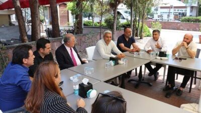 Gazipaşa Belediyesi ev sahipliğinde düzenlenen toplantıya; Belediye Başkan Yardımcıları Adem