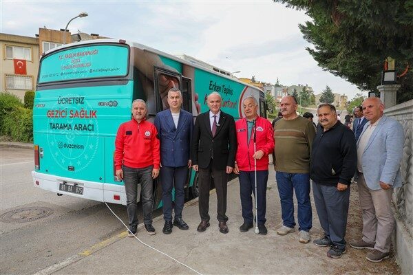 Düzceli hayırsever Seyit Emre Kılıç’ın iç donanımını sağladığı araç artık