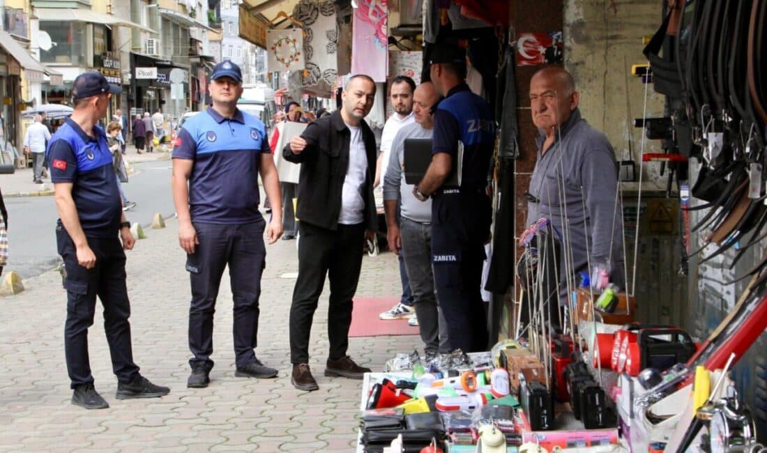 Son dönemde artan şikayetler üzerine harekete geçen Zabıta Müdürlüğü ekipleri,