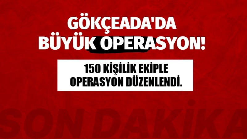 Çanakkale İl Emniyet Müdürlüğüne bağlı KOM ve Asayiş Şube ekiplerinden