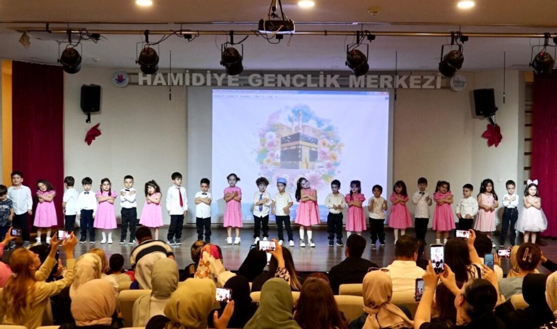 Kâğıthane Belediyesi bünyesinde hizmet veren Hamidiye Çocuk Yuvası yıl sonu