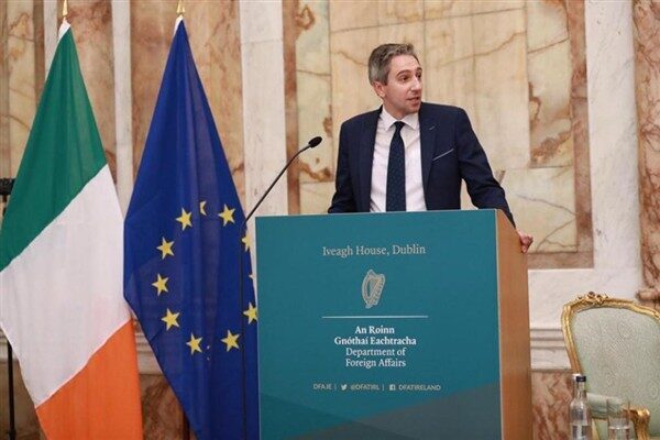 İrlanda Dışişleri ve Ticaret Bakanı Simon Harris, Gazze'ye yardım ulaşmamasının