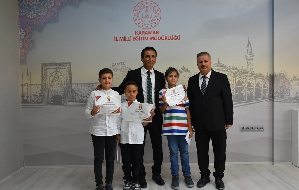 İl Millî Eğitim Müdürlüğünde düzenlenen programa, okul yöneticileri, öğretmenler, öğrenciler